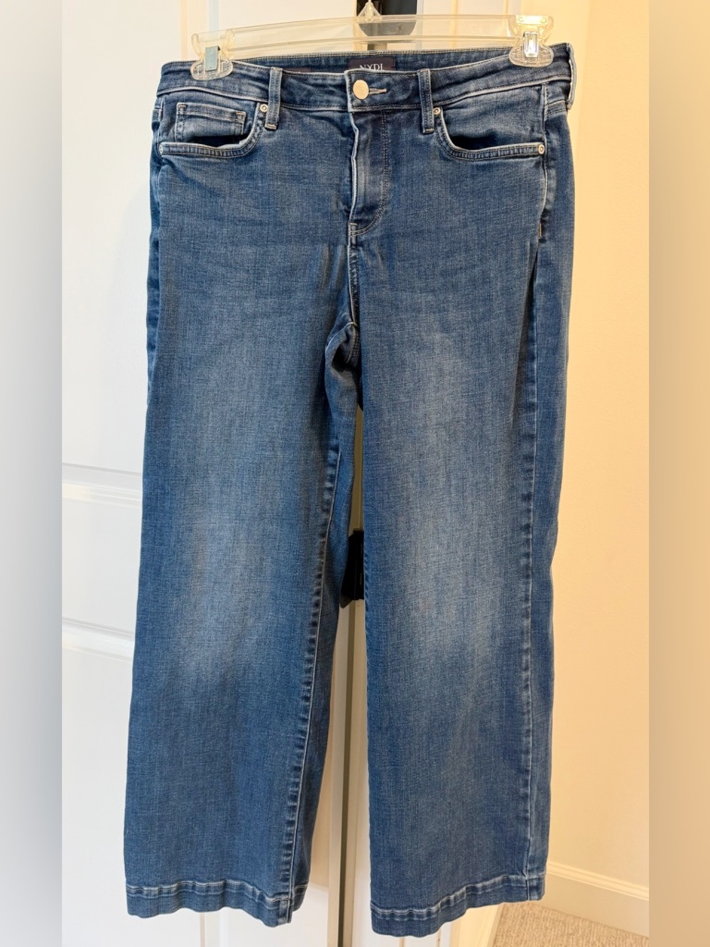 NYDJ Teresa Wide-Leg Jeans 10P